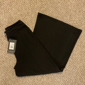 NWT Who What Wear Wide-Leg Pants - Black Sz. 2